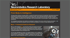 Desktop Screenshot of neurorobotik.de